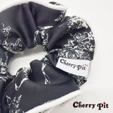 high quality chiffon fabric painting print scunchie