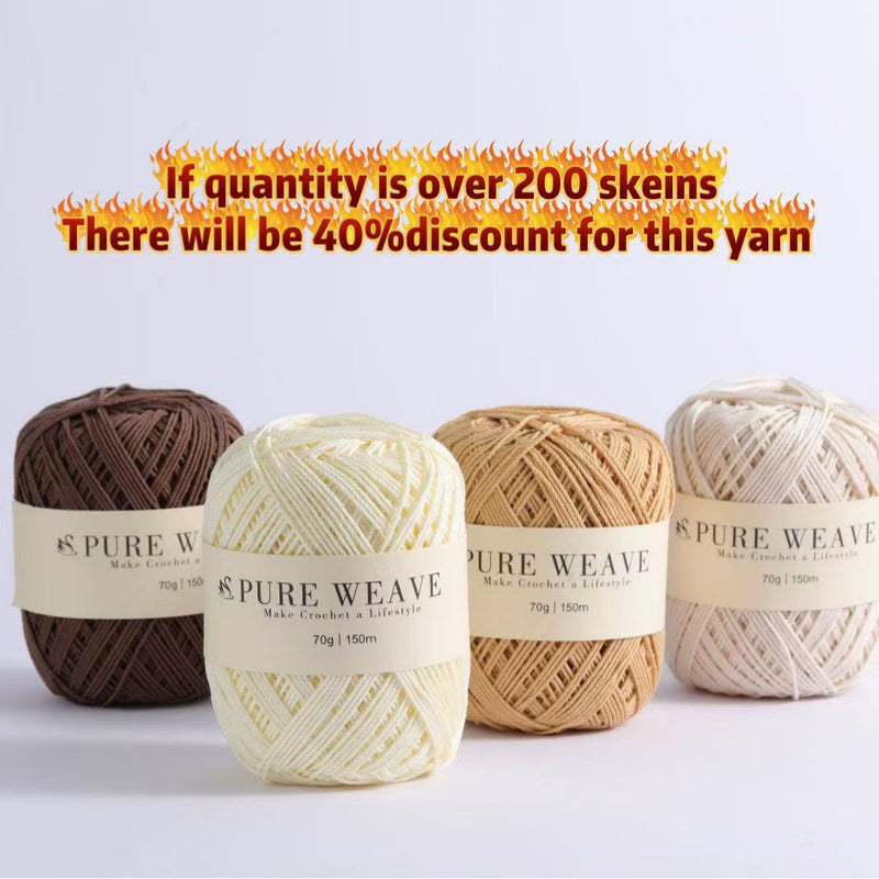 High quality Solid color organza yarn 70g each skein