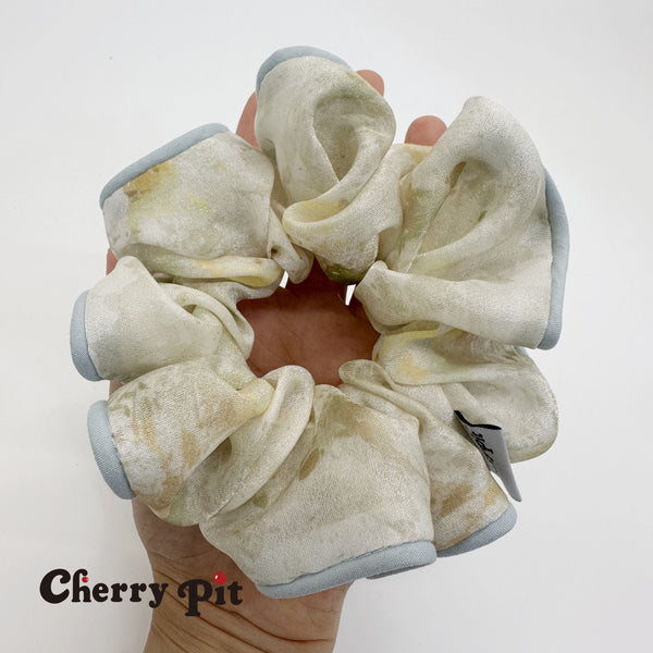 High quality chiffon fabric with paintting print scunchie&nbsp;