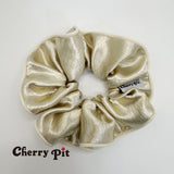 High quality pearlescent fabric scunchie