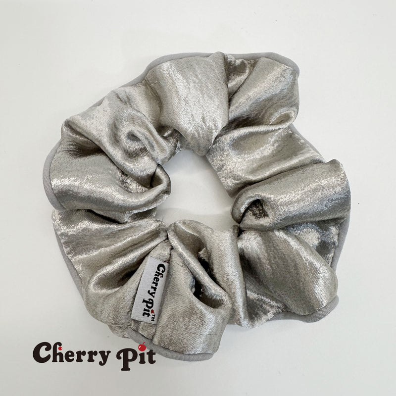High quality pearlescent fabric scunchie