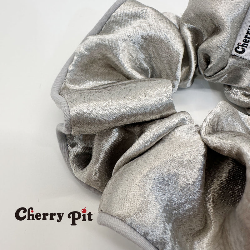 High quality pearlescent fabric scunchie