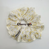 High quality chiffon floral print fabric scunchie&nbsp;