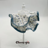 High quality chiffon floral print fabric scunchie&nbsp;