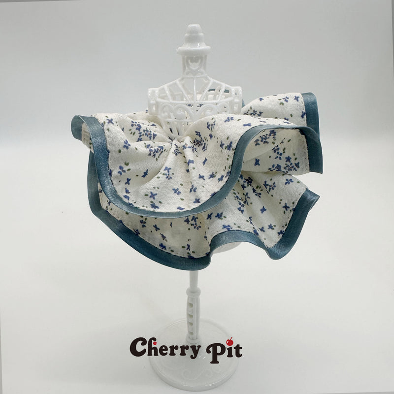 High quality chiffon floral print fabric scunchie&nbsp;