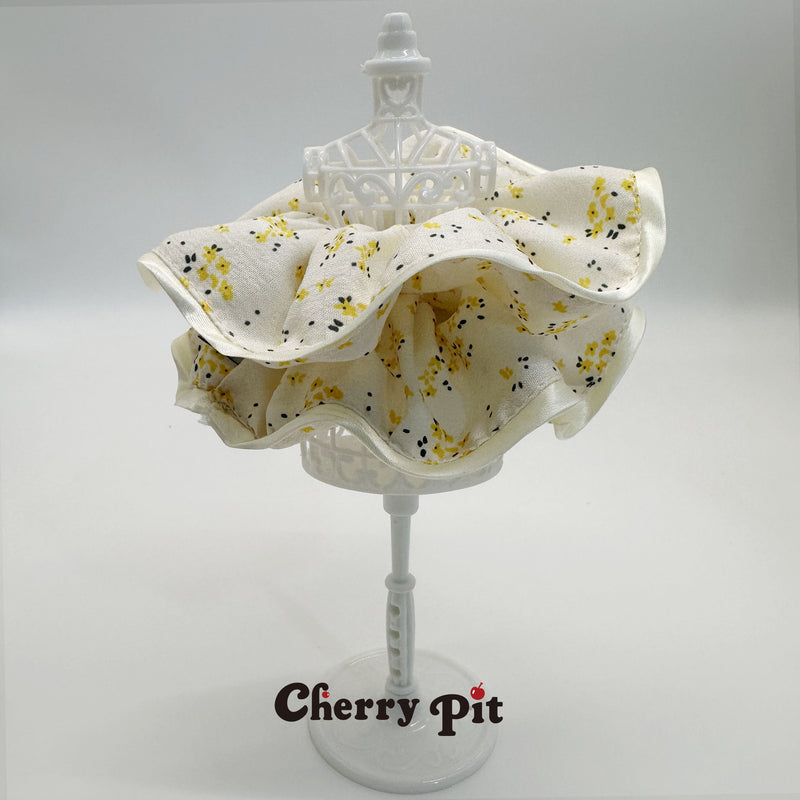 High quality chiffon floral print fabric scunchie&nbsp;