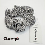 polyester floral print fabric scunchie&nbsp;