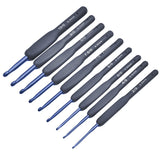 Crochet needle tool set Hook stainless steel soft handle crochet kit