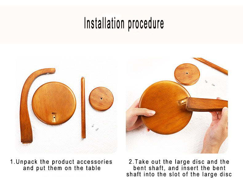 wooden yarn holder knitting and crocheting.portable rotatin knitting needle stand.