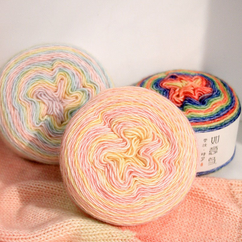 Spaced dyed yarn 150g each skein