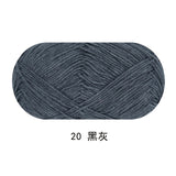 Solid color milk cotton yarn 100g each skein