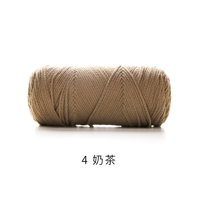 100%cotton tubular yarn 150g each skein