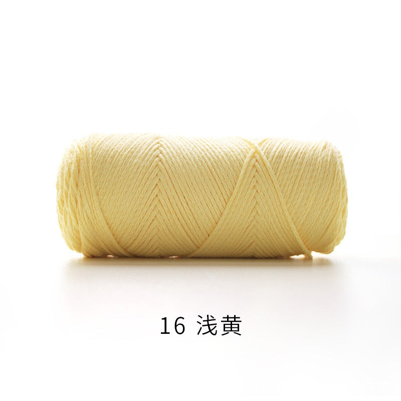 100%cotton tubular yarn 150g each skein