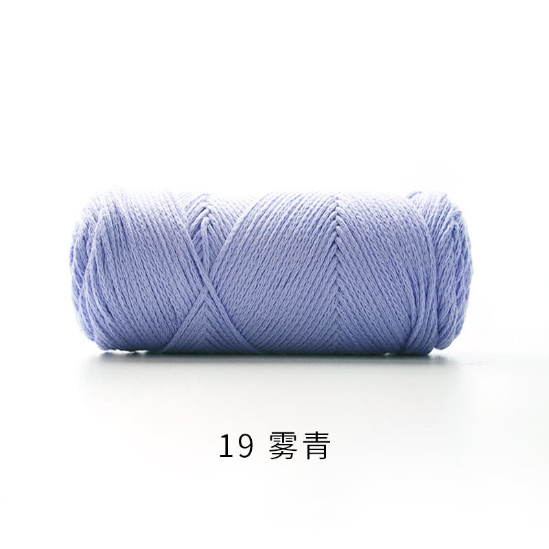 100%cotton tubular yarn 150g each skein