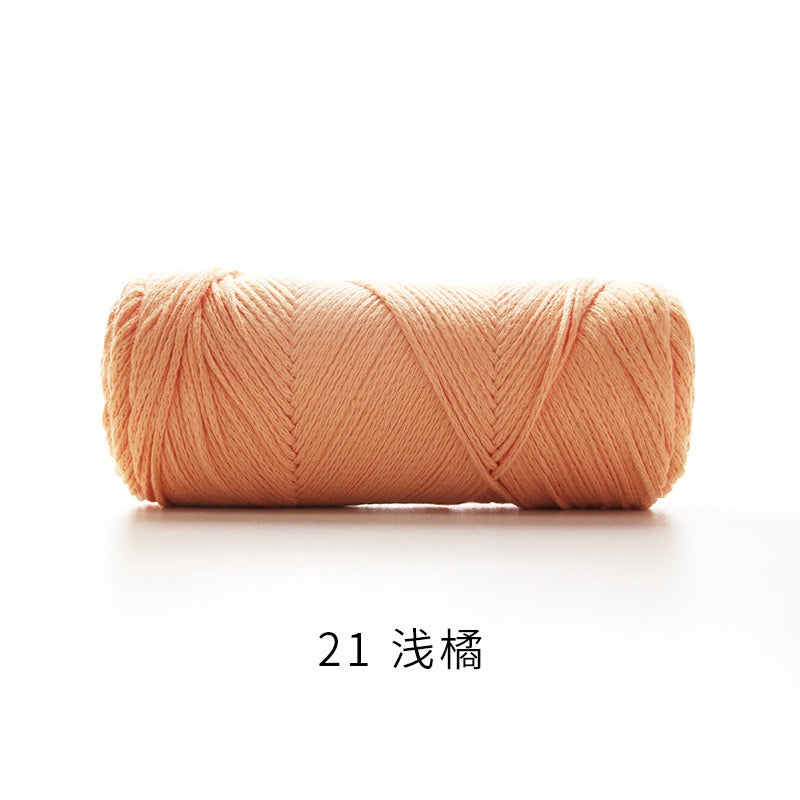 100%cotton tubular yarn 150g each skein