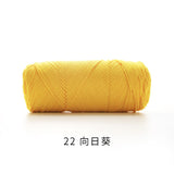 100%cotton tubular yarn 150g each skein