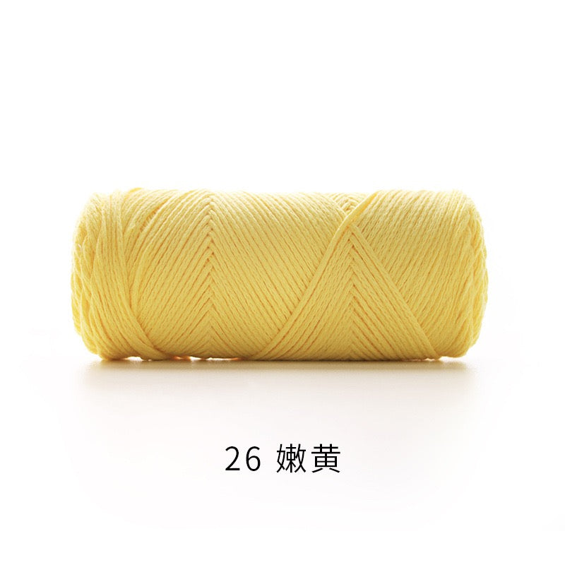 100%cotton tubular yarn 150g each skein