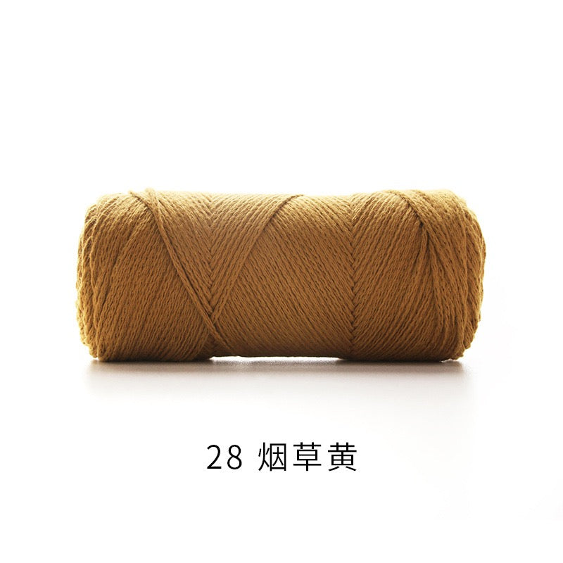 100%cotton tubular yarn 150g each skein