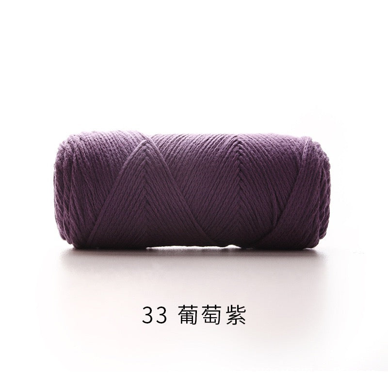 100%cotton tubular yarn 150g each skein