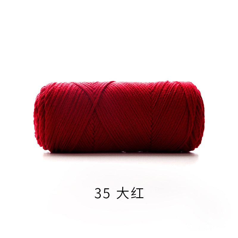 100%cotton tubular yarn 150g each skein
