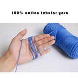 100%cotton tubular yarn 150g each skein