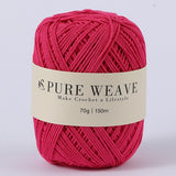 High quality Solid color organza yarn 70g each skein