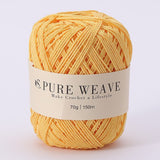 High quality Solid color organza yarn 70g each skein