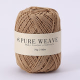 High quality Solid color organza yarn 70g each skein