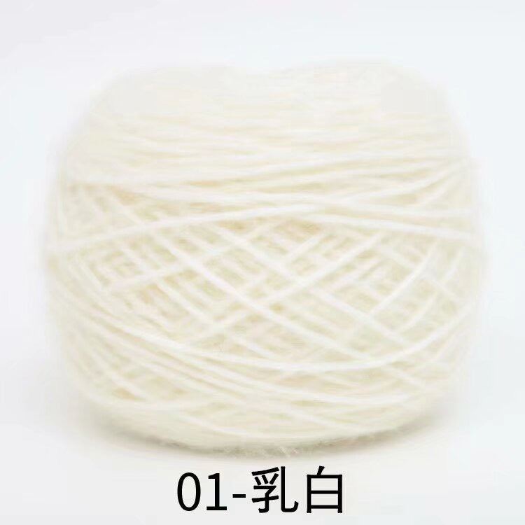 Polyester squirrel fluff solid color yarn&nbsp;