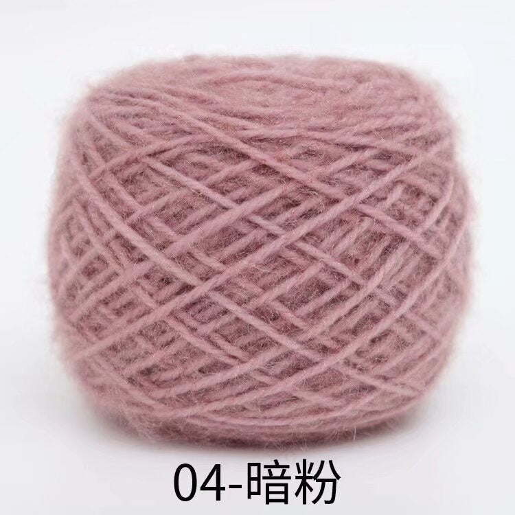 Polyester squirrel fluff solid color yarn&nbsp;
