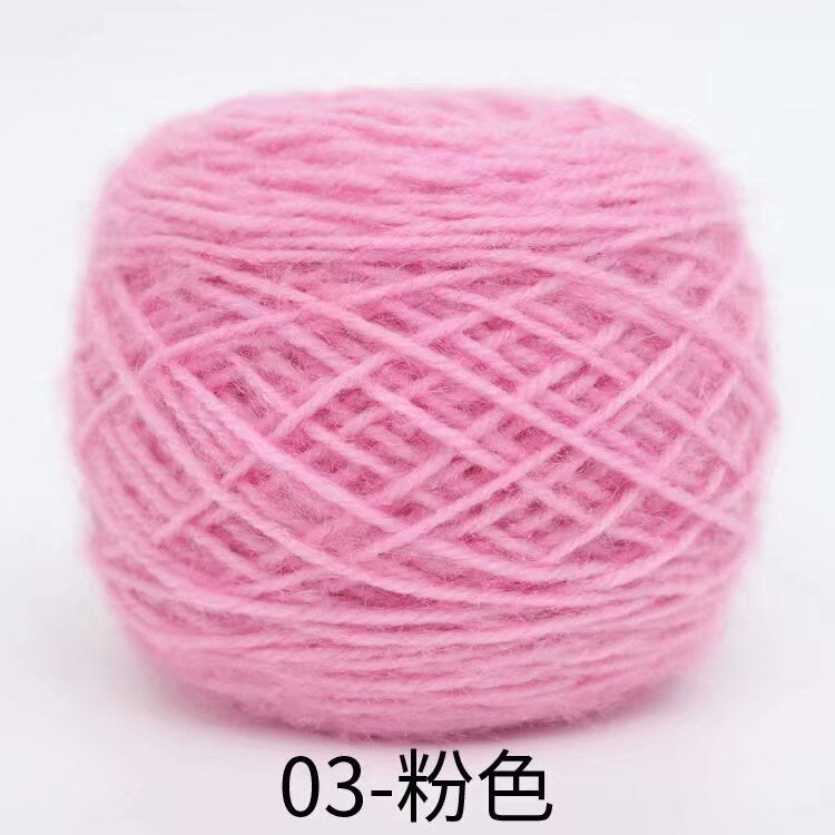Polyester squirrel fluff solid color yarn&nbsp;