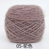 Polyester squirrel fluff solid color yarn&nbsp;