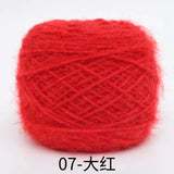 Polyester squirrel fluff solid color yarn&nbsp;