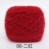 Polyester squirrel fluff solid color yarn&nbsp;