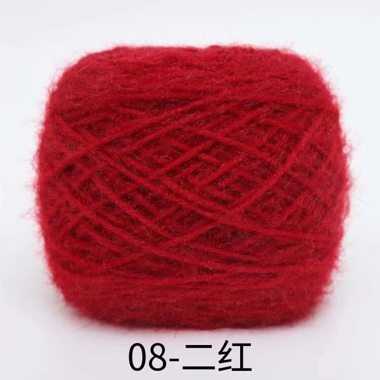 Polyester squirrel fluff solid color yarn&nbsp;