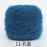 Polyester squirrel fluff solid color yarn&nbsp;