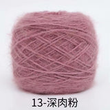 Polyester squirrel fluff solid color yarn&nbsp;