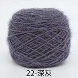 Polyester squirrel fluff solid color yarn&nbsp;