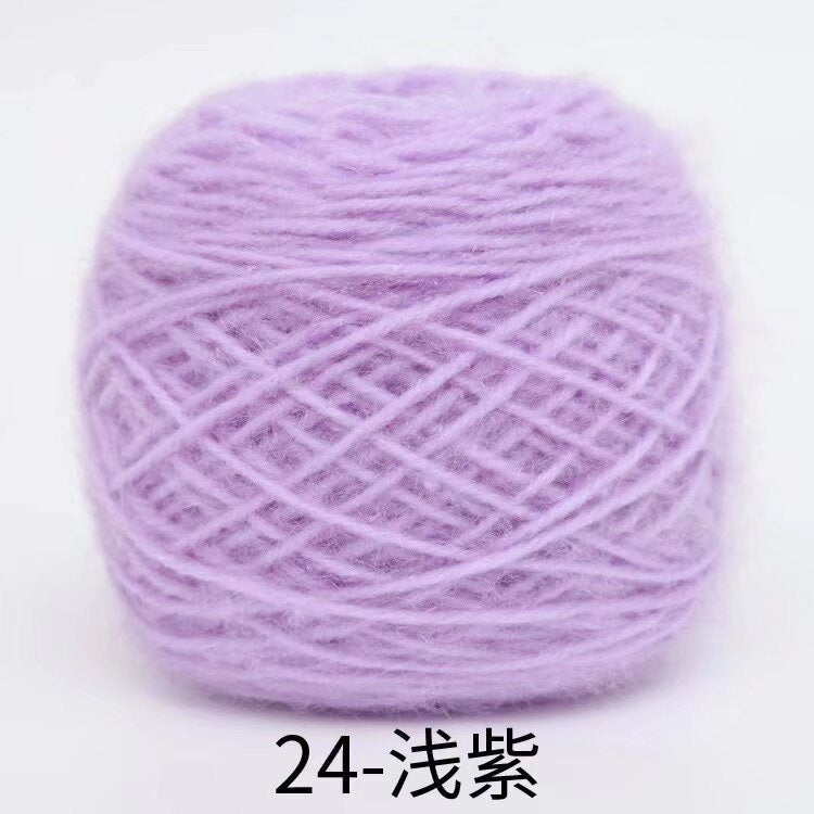Polyester squirrel fluff solid color yarn&nbsp;