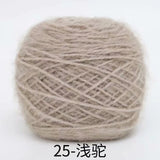 Polyester squirrel fluff solid color yarn&nbsp;