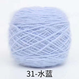 Polyester squirrel fluff solid color yarn&nbsp;