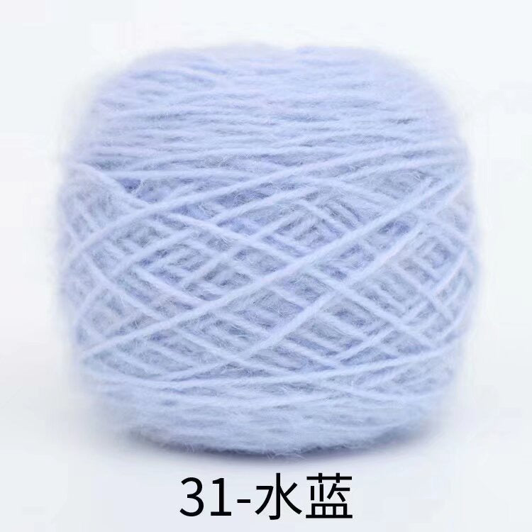 Polyester squirrel fluff solid color yarn&nbsp;
