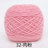 Polyester squirrel fluff solid color yarn&nbsp;