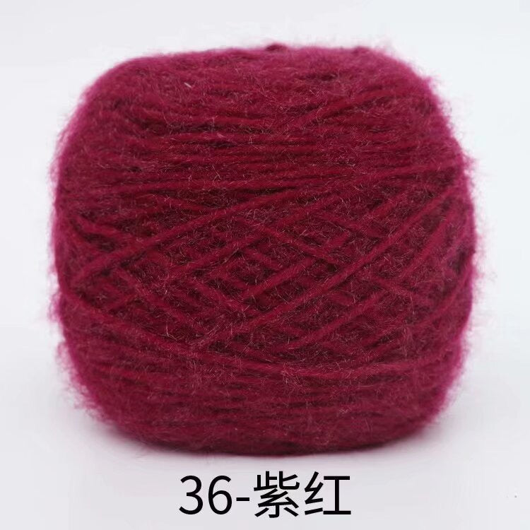 Polyester squirrel fluff solid color yarn&nbsp;