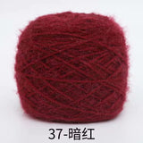 Polyester squirrel fluff solid color yarn&nbsp;
