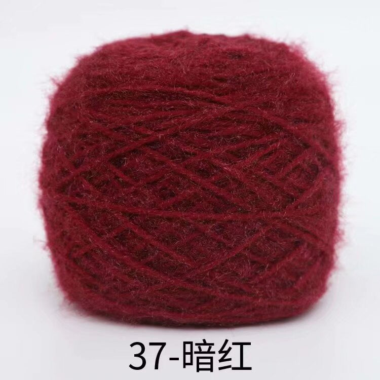 Polyester squirrel fluff solid color yarn&nbsp;