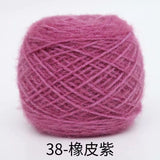 Polyester squirrel fluff solid color yarn&nbsp;