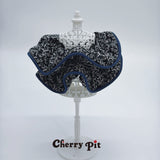 polyester floral print fabric scunchie&nbsp;