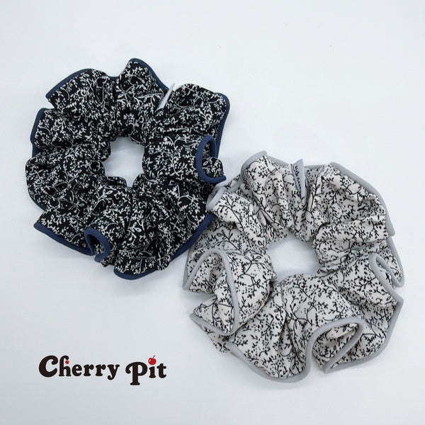 polyester floral print fabric scunchie&nbsp;