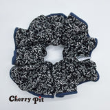 polyester floral print fabric scunchie&nbsp;